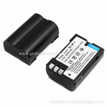 Camera Battery, Fits for Olympus BLM1, Replacement for C5060/8080/7070/E300/E400/E500/E510